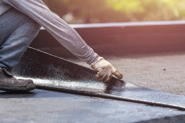 Professional Exterior Waterproofing technician working in Germantown, WI